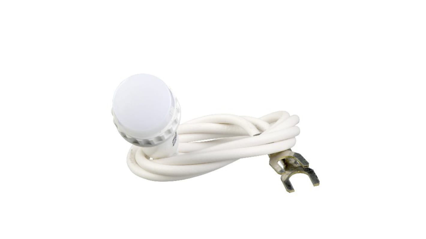 Lente per spia Schneider Electric GV2SN37, colore bianco, tensione nominale 440V, compatibile con interruttori automatici GV2.
