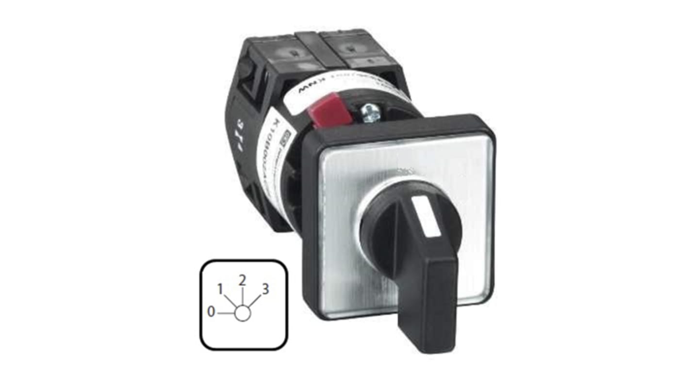 Interruttore industriale a camma Schneider Electric K10C003QCH, 10A, Ø 16/22 mm, resistente da -20 a +55 °C. Ideale per applicazioni industriali.