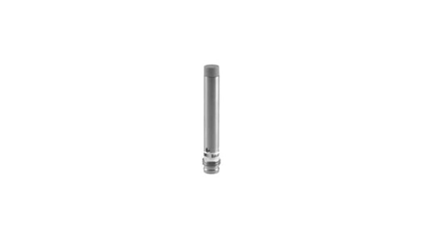 Sensore di prossimità cilindrico PNP Baumer IR06.P06S-N46.PO1Z, rilevamento 6 mm, alimentazione 6-36 V cc, grado di protezione IP67.