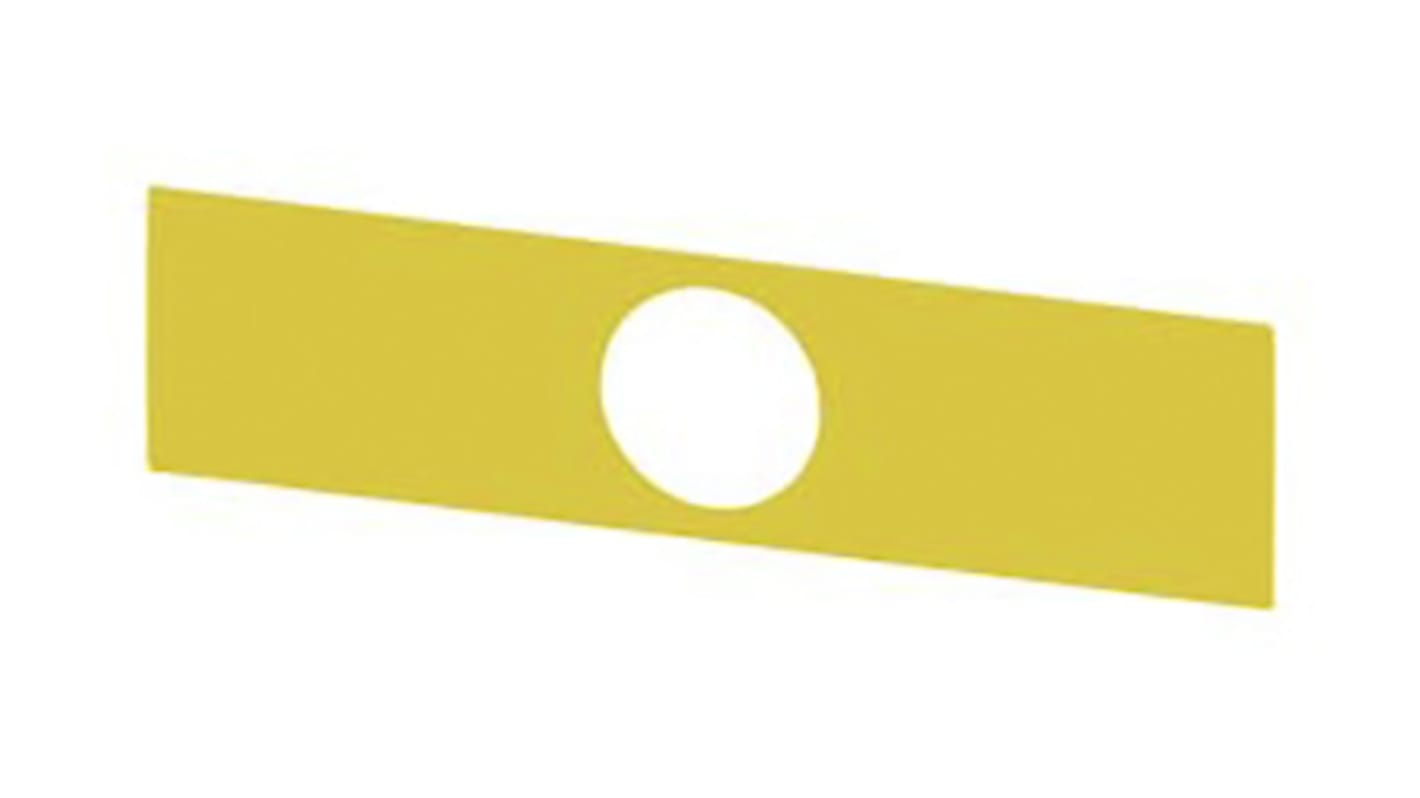 Piastra di supporto Siemens per pulsante a fungo, accessorio SIRIUS ACT per installazione sicura di dispositivi di emergenza.