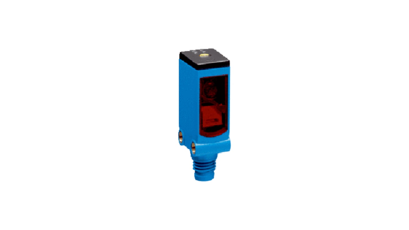 Sensore fotoelettrico rettangolare Sick WLG4SC-3P2232A71, rilevamento fino a 5 m, uscita PNP, montaggio a pannello, IP66/IP67.