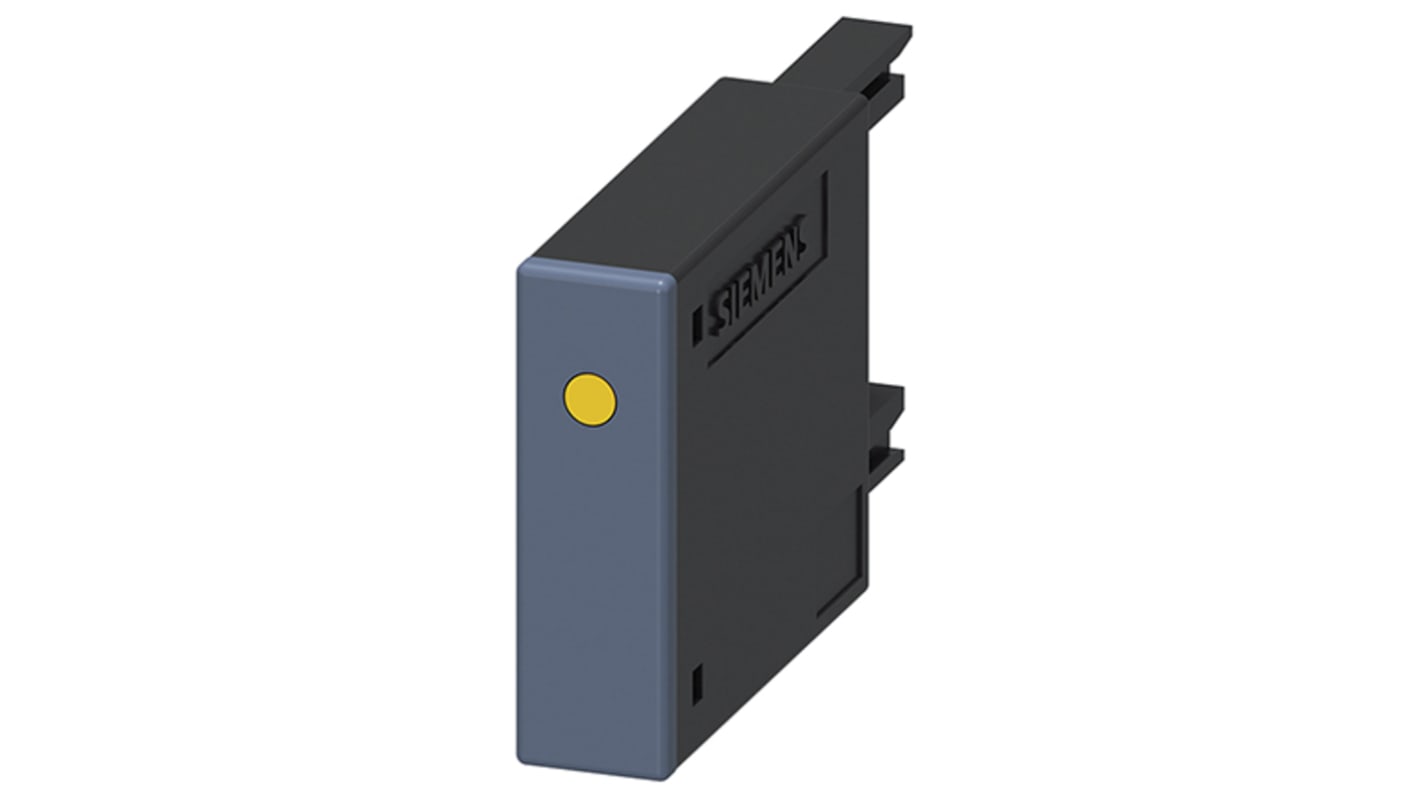 Soppressore sovratensioni Siemens 3RT2916-1JK00 per contattori SIRIUS. Protezione a 70V c.c. e 127V ca. Affidabile e sicuro.