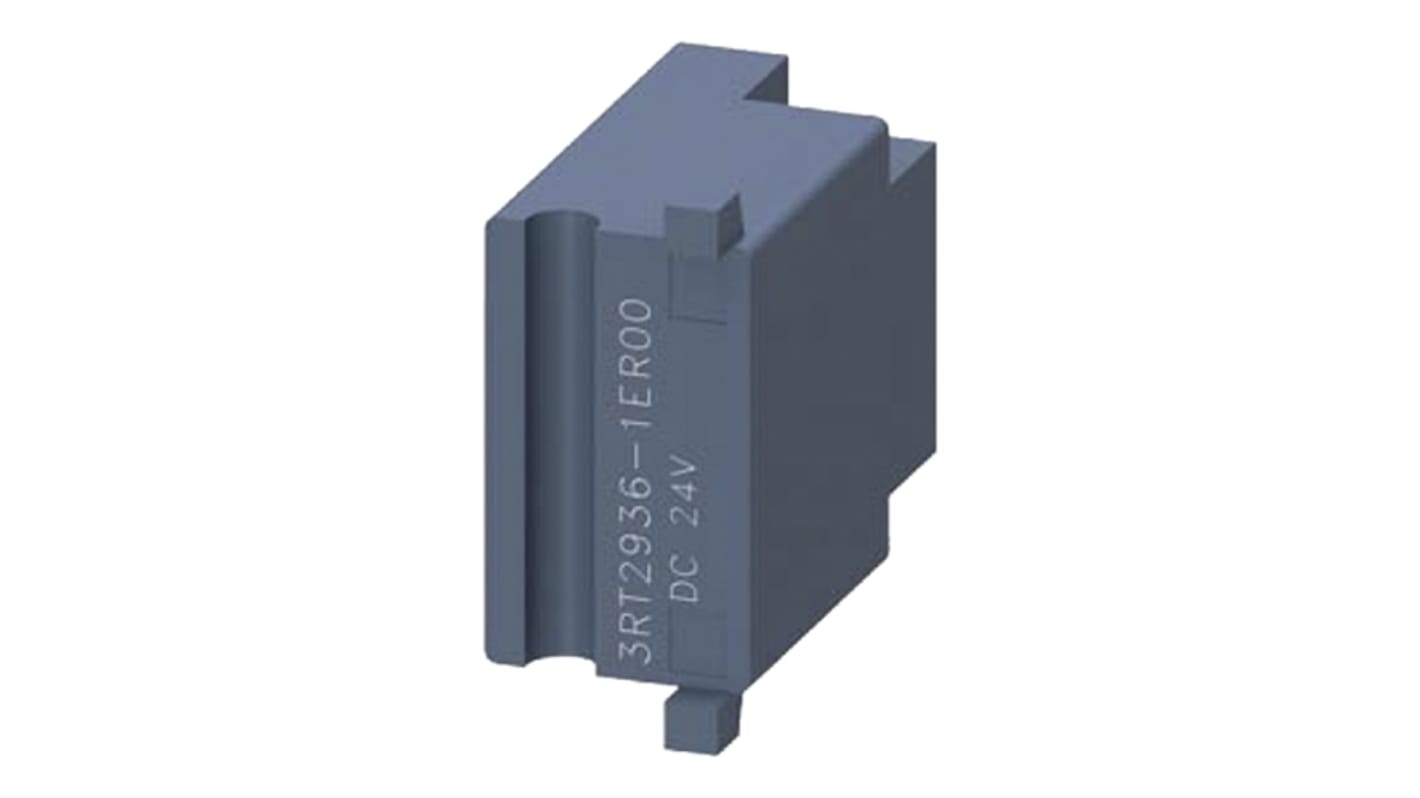 Soppressore sovratensioni Siemens 3RT2936-1ER00 24V cc, A clip SIRIUS. Protezione da sovracorrente per contattori. Sicurezza e affidabilità garantite.