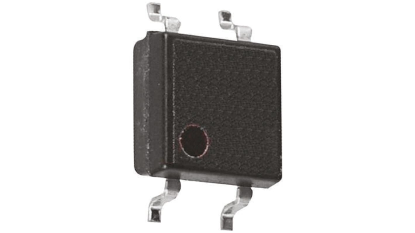 Relè a stato solido Panasonic AQY221R2S, montaggio su PCB, SPST, 0,25 A, 40 V, dimensioni 4,3 x 4,4 x 2,1 mm.