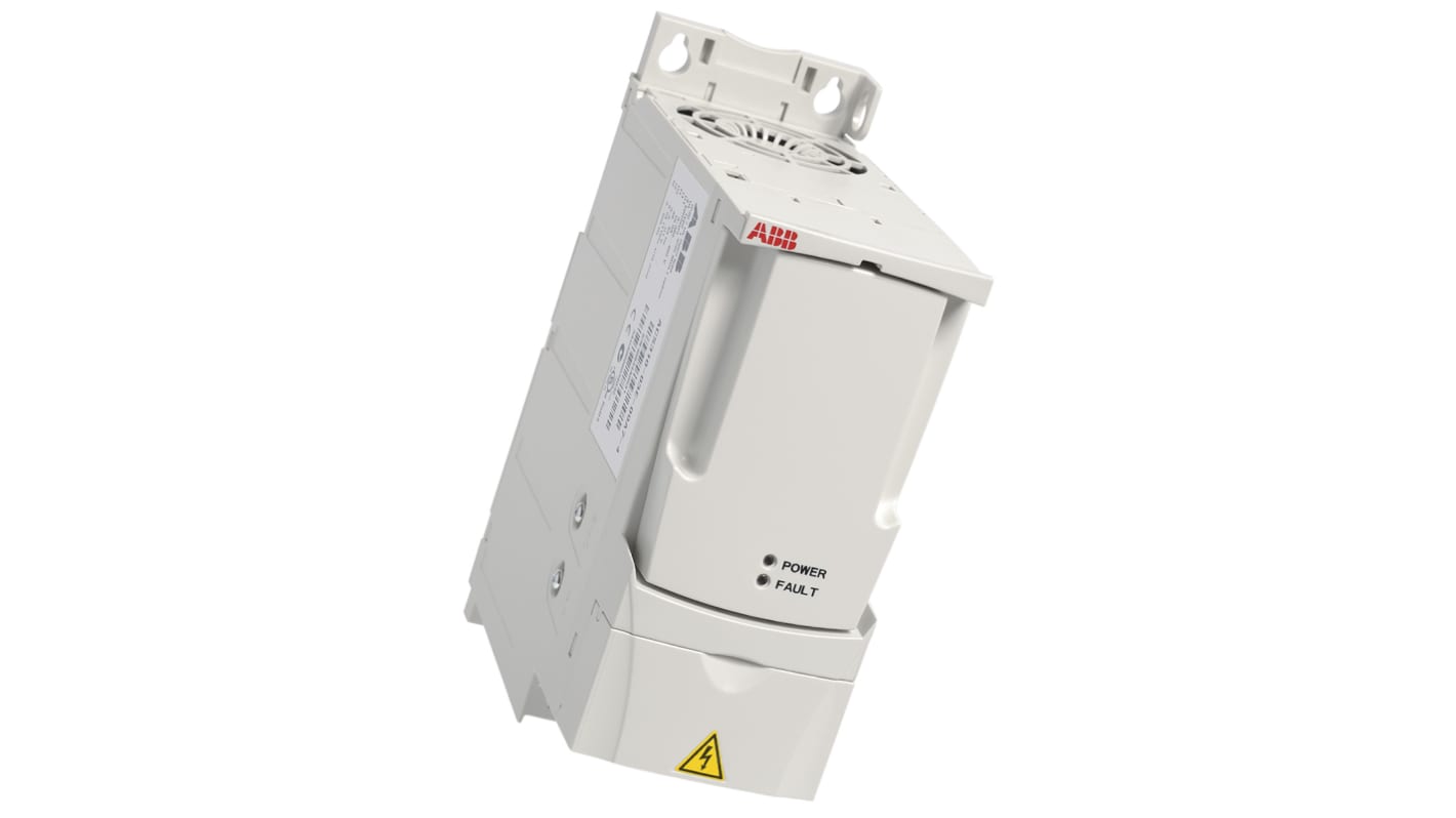 Inverter ABB ACS310-03E-02A6-4, 3 fasi, 0,75 kW, 400 V, montaggio a parete, dimensioni 70x239x161 mm, comunicazione ModBus.