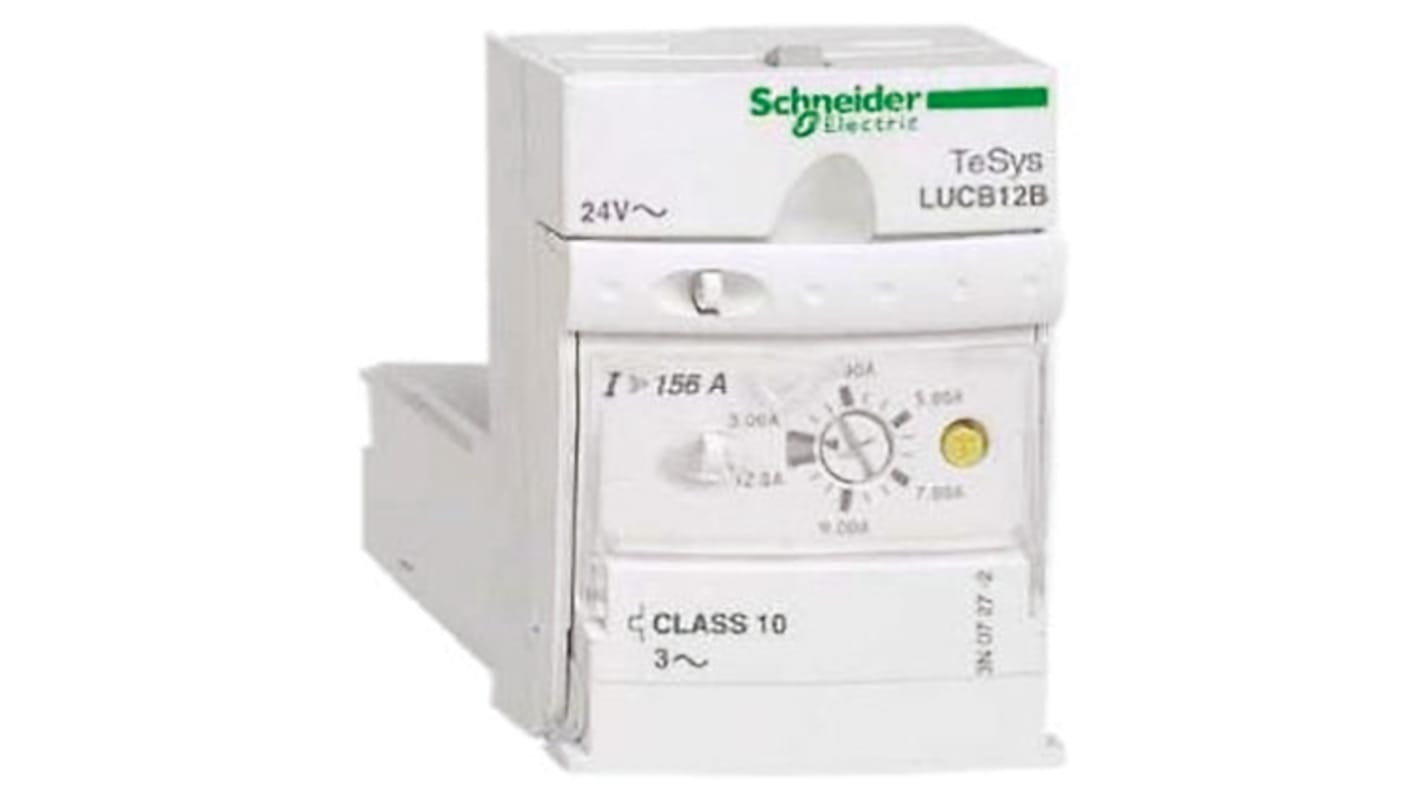 Schneider Electric LUCBT1BL, starter motore avanzato trifase, protezione fino a 32A, dimensioni 45mm, sistema modulare TeSys U.