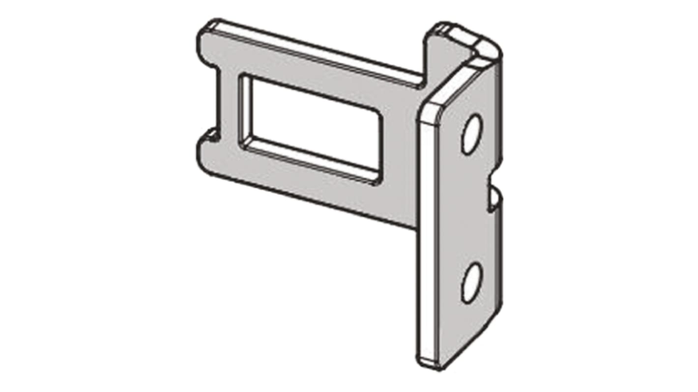 Attuatore Omron D4JL-K2 per interruttore di sicurezza, forza di tenuta 3000 N, grado di protezione IP67.