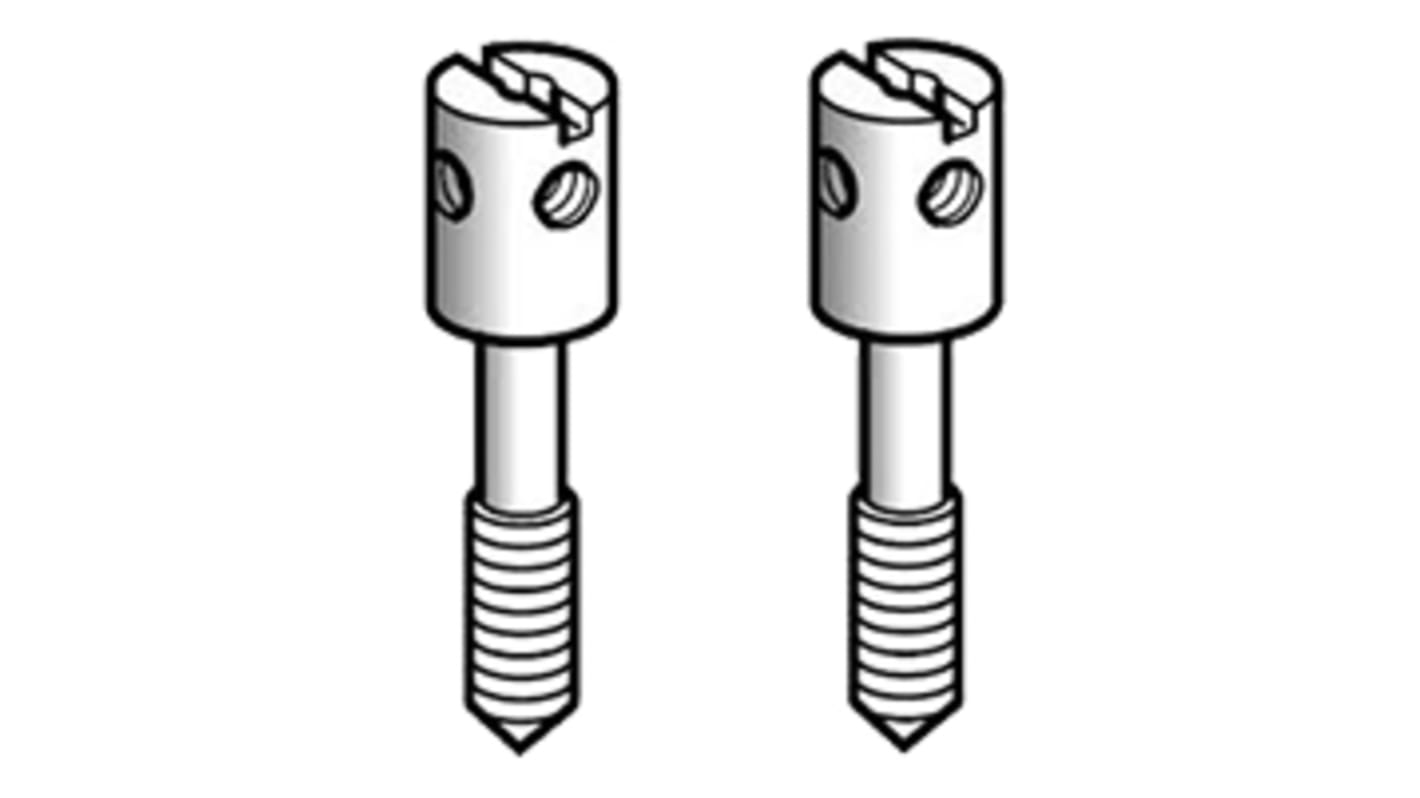 Adattatore per cavo autoportante Schneider Electric XACB961, compatibile con stazioni di controllo pensili della serie Harmony.