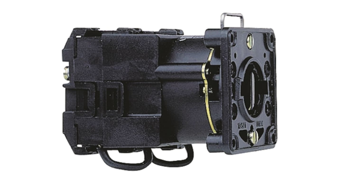 Blocco contatti K2F013N di Schneider Electric per interruttori passo-passo Harmony K, design robusto e facile installazione.