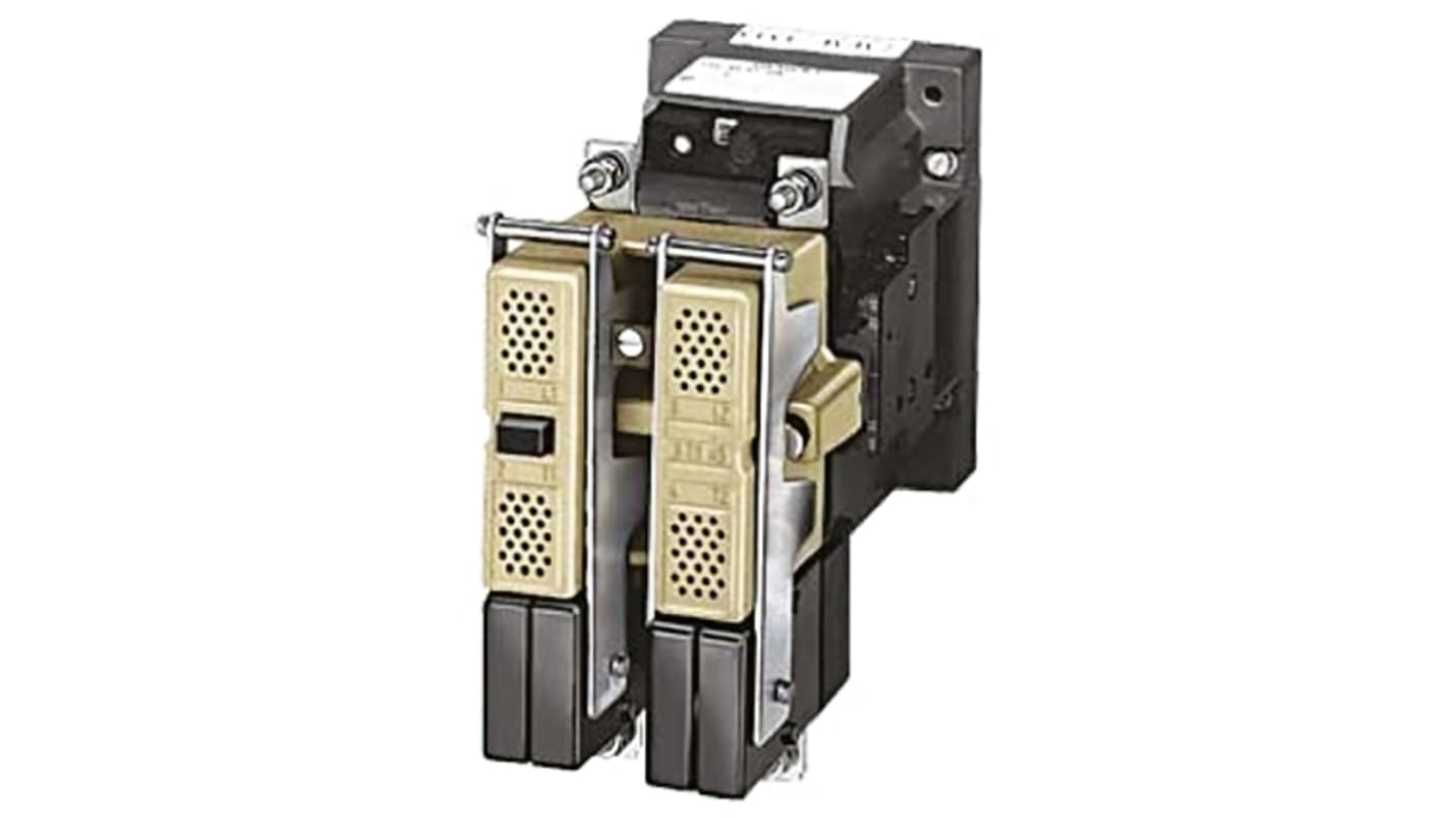 Contattore Siemens 3TC4817-0BU0, 2 poli, 2 NO, corrente 75 A, tensione 230 V, dimensioni 177.5x100x156 mm.