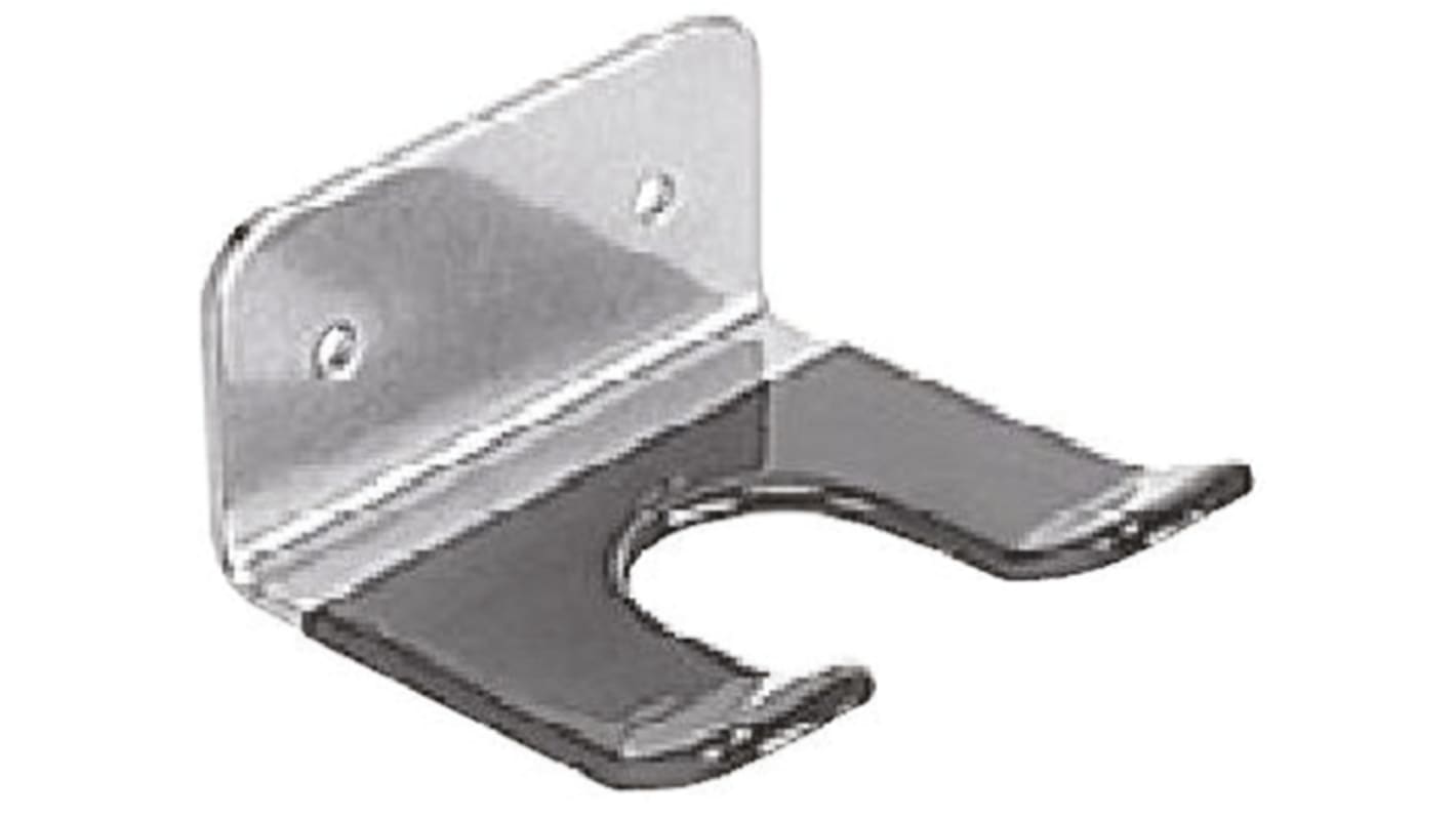 Omron A4EG-OP2, staffa di montaggio ergonomica con tre posizioni, protezione IP66, compatibile con G9SX-GS.