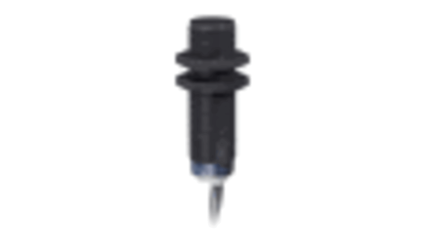 Sensore di prossimità induttivo Telemecanique XS4P18MA230 M18 x 1, rilevamento 8 mm, 20-264 V c.a./c.c. per applicazioni industriali.