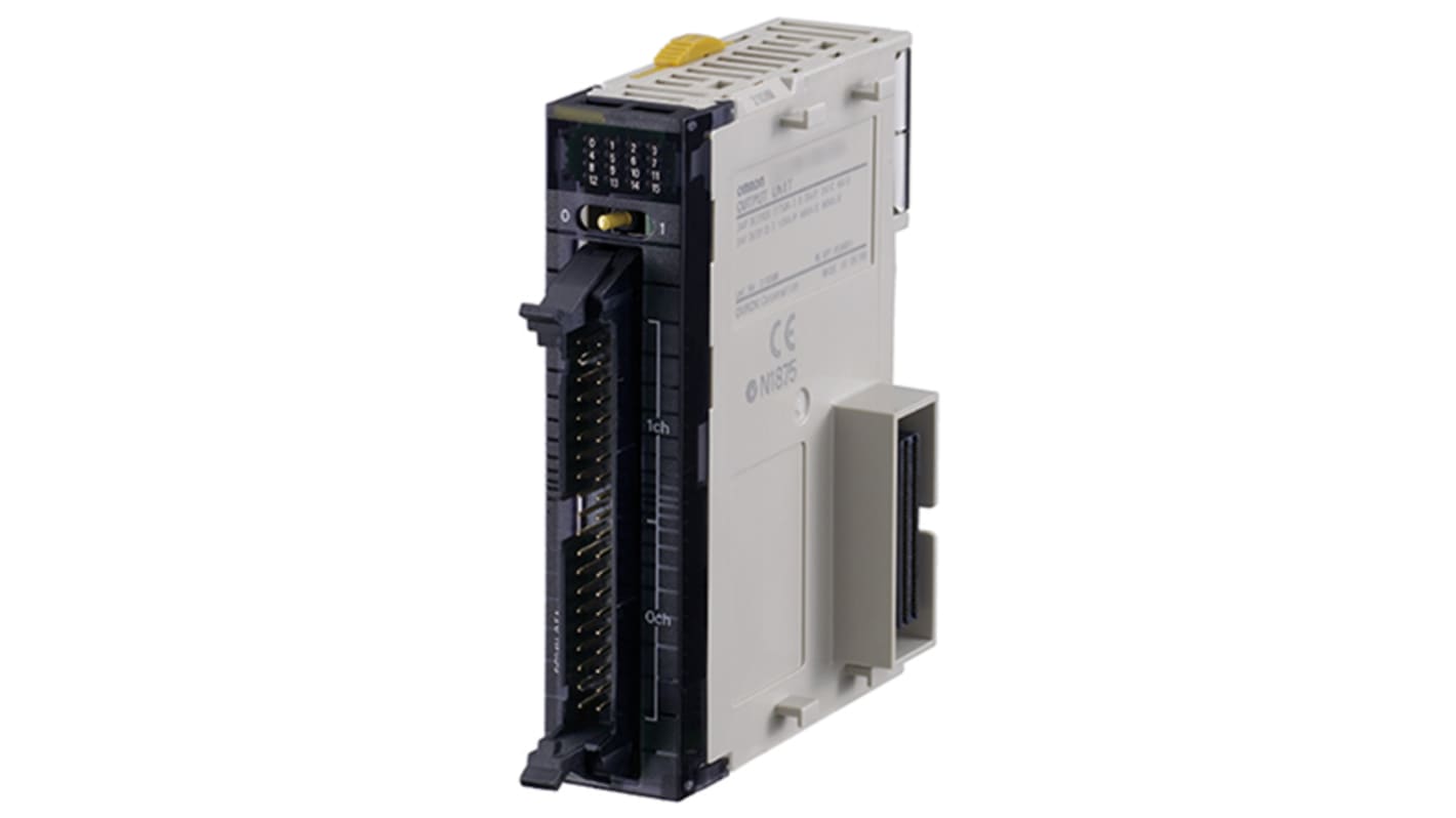Omron CJ1WOD231CHN, CPU PLC con 32 uscite, tensione 12-24 V c.c., montaggio a pannello, corrente 140 mA.