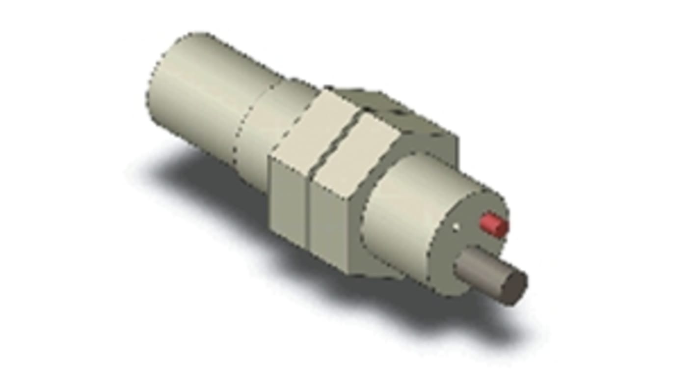 Sensore di prossimità cilindrico NPN Omron E2KQ-X10ME1, M18 x 1, rilevamento 10 mm, alimentazione 10-30 V c.c., IP66.