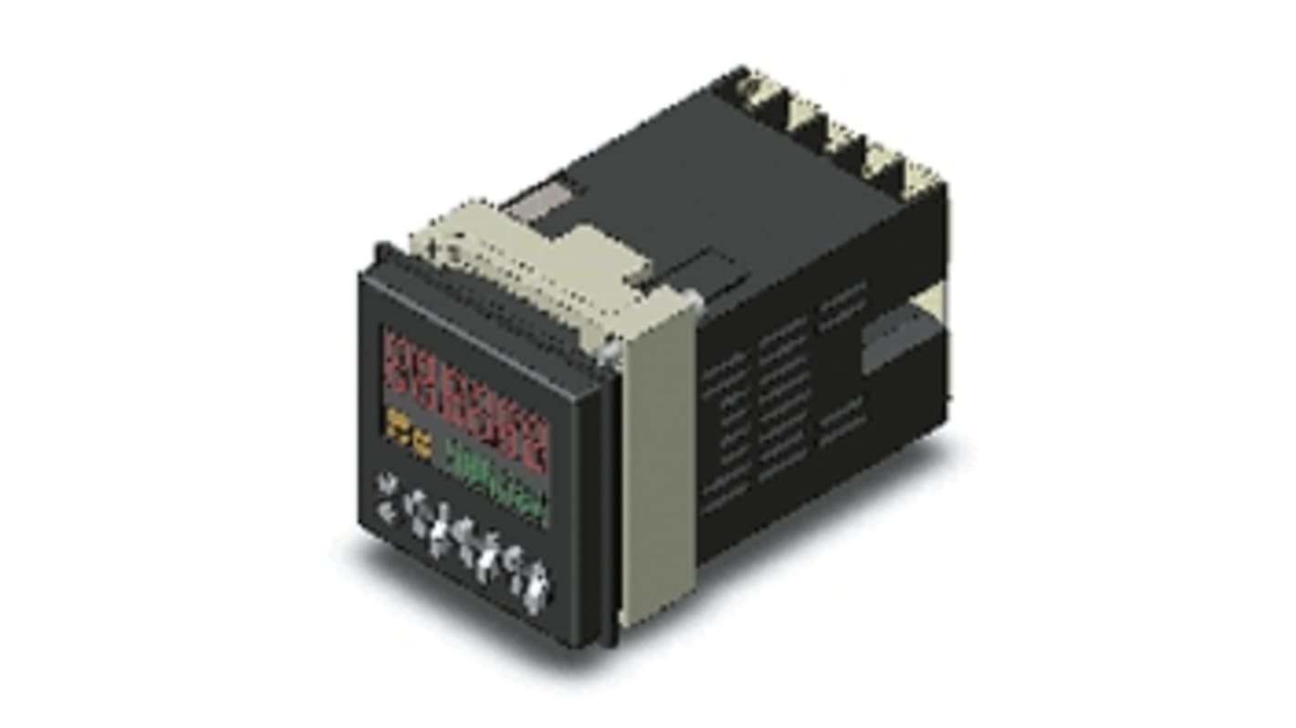 Omron H7CX-A-N AC100-240, contatore LCD 6 cifre, alimentazione 100-240 V, montaggio a filo, frequenza 10 kHz.