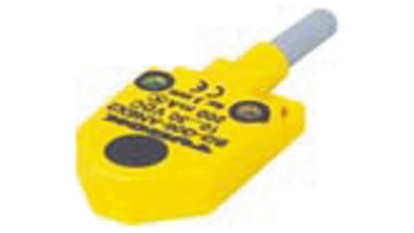 Sensore di prossimità PNP Turck Bi3-Q06-AP6X2, induttivo, 2 mm di rilevamento, IP67, montaggio a filo, dimensioni 27.8 x 17.3 x 6 mm.