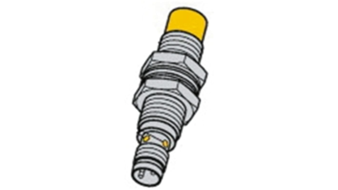 Sensore di prossimità cilindrico PNP Turck NI10U-M12-AP6X-V1131, gamma di rilevamento 10 mm, IP68, montaggio non a filo.