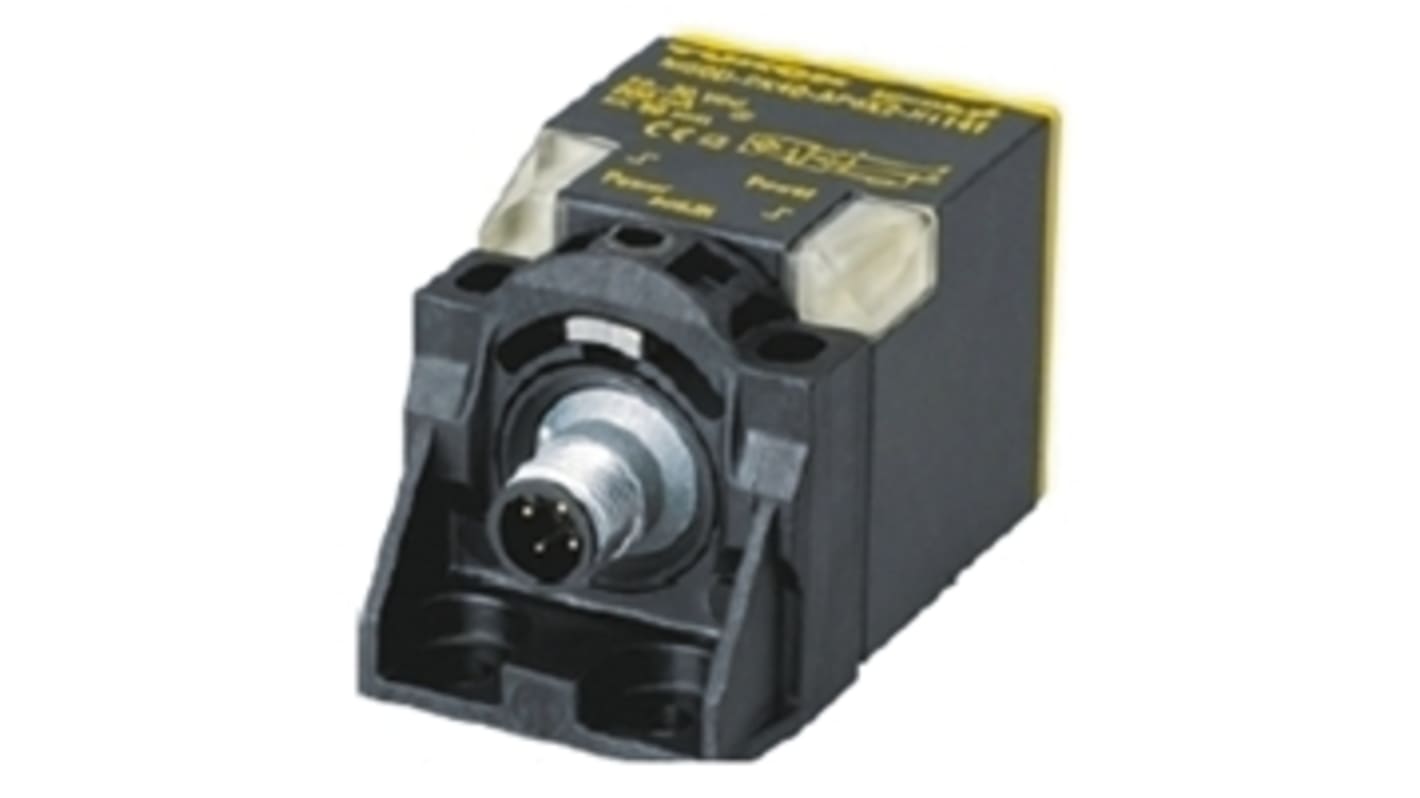 Sensore di prossimità PNP Turck Ni35U-CK40-AP6X2-H1141 W/BS4, induttivo, 35 mm di rilevamento, IP67, M12 a 4 pin, dimensioni 40x65x40 mm.