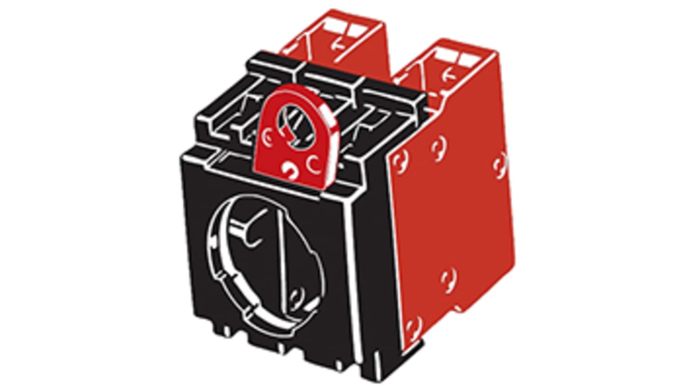 Blocco contatti Omron A22L-10M, 1 NA, per interruttore di emergenza A22E, montaggio senza utensili, diametro foro 22-25 mm.