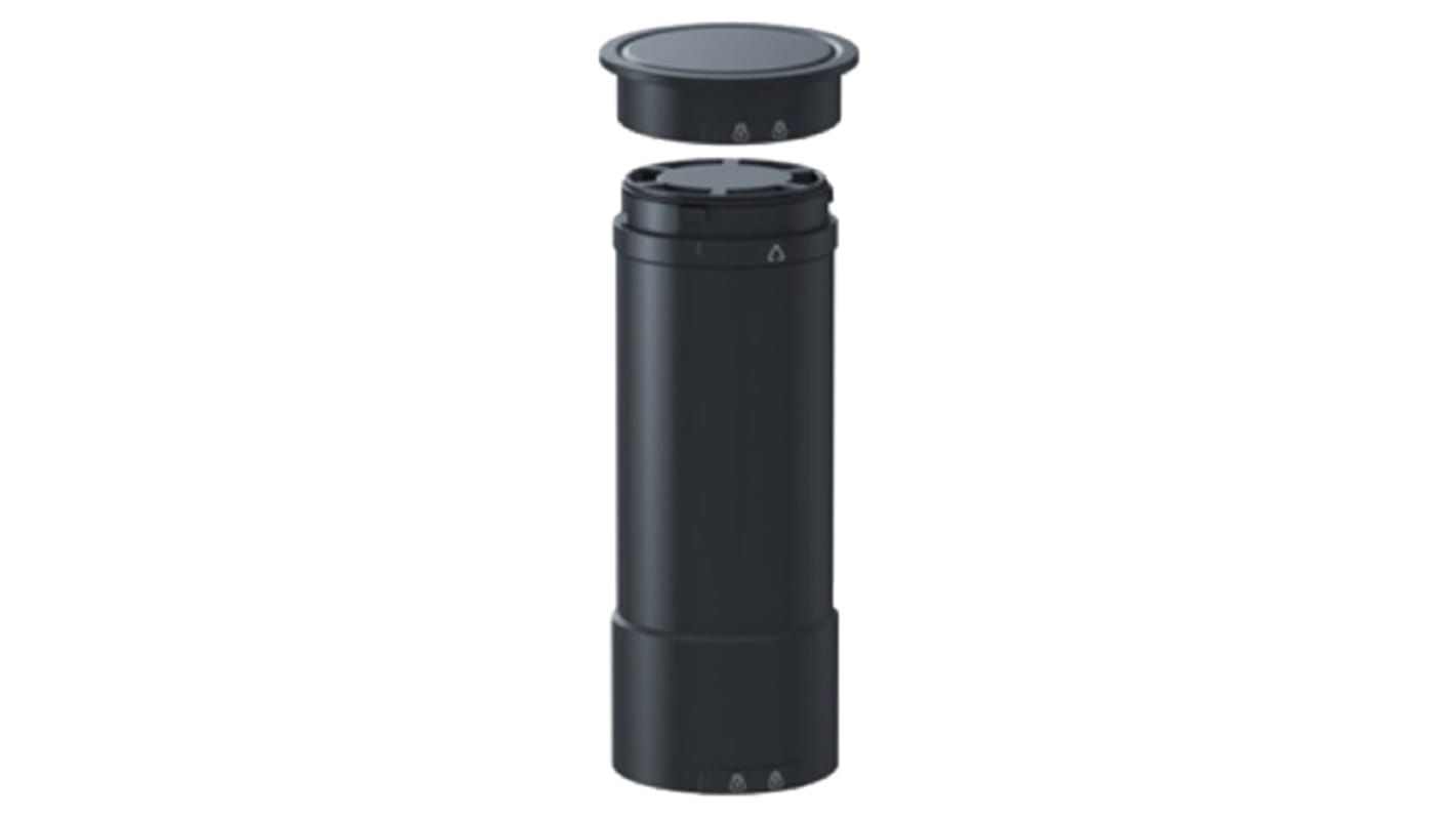 Schneider Electric XVUC21MP, segnalatore luminoso modulare con alimentazione 100-240 V, grado di protezione IP65, altezza 151 mm.