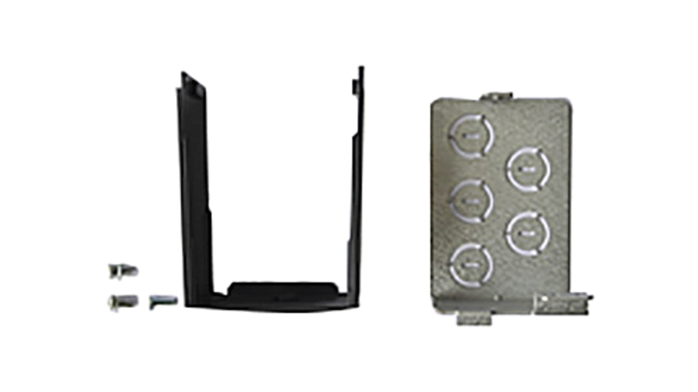 Kit di conversione Nema 1 M2 per VLT Micro Drive Danfoss 132B0104, compatibile con motori fino a 22 kW, robusto e affidabile.