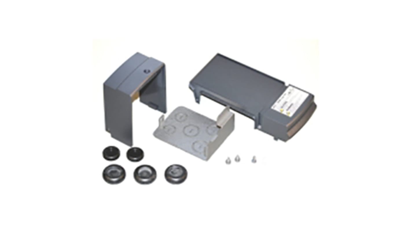 Kit IP21 Danfoss 132B0110 per frame M3, compatibile con VLT Micro Drive, per motori fino a 22 kW. Montaggio robusto e affidabile.
