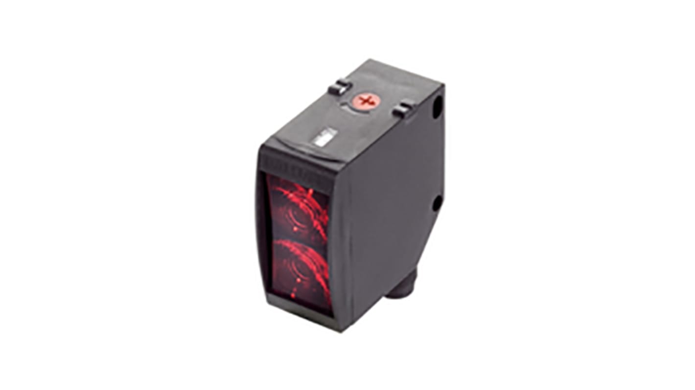 Sensore fotoelettrico BALLUFF BOS 23K-PA-RH10-S4, rettangolare, rilevamento fino a 800 mm, montaggio a pannello, IP6X/IPX9K.