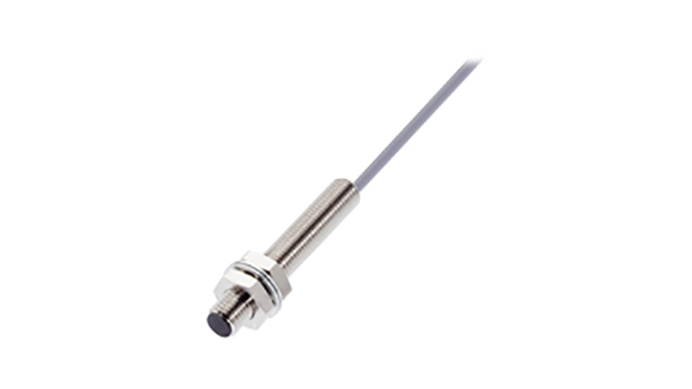Sensore di prossimità cilindrico PNP BALLUFF BES M08MI-PSC20B-BV02, rilevamento 2 mm, IP67, alimentazione 12-30 V c.c.
