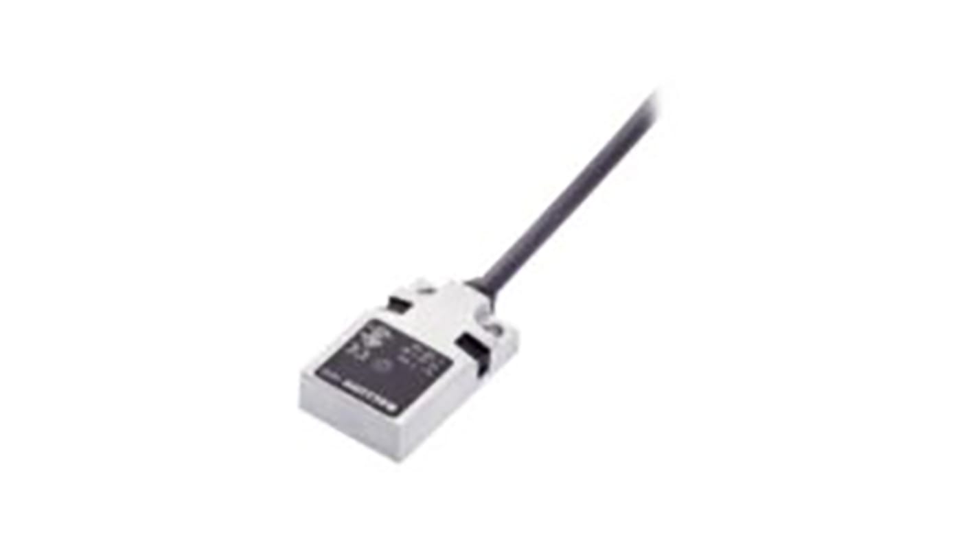 Sensore di prossimità induttivo PNP BALLUFF BES R01ZC-PAC70B-BP03, 7 mm di rilevamento, IP67, montaggio a filo, dimensioni 32x20x8 mm.