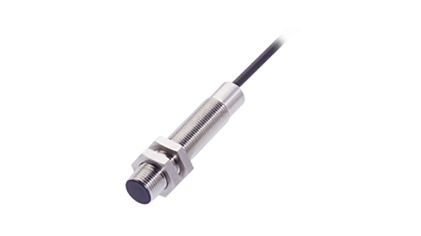 Sensore di prossimità cilindrico BALLUFF BCS M12B4I1-PSC40D-EP02, PNP, rilevamento 4 mm, IP67, dimensioni 61 mm.