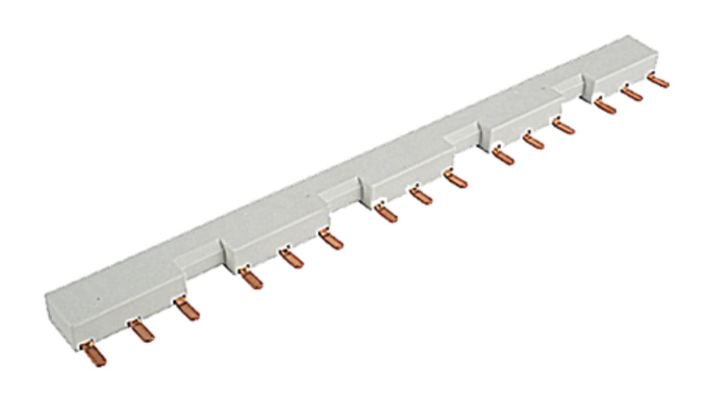 ABB Barra di distribuzione EPD24, dispositivo di protezione elettronica 24 V c.c., montaggio su guida DIN, larghezza 12,5 mm.