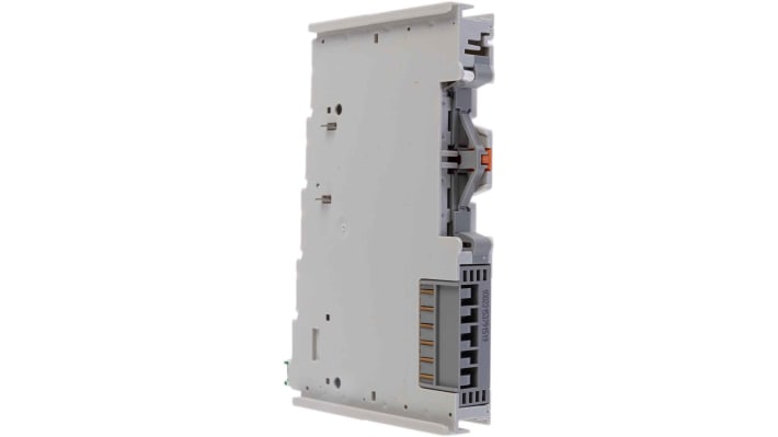 Modulo I/O Wago 750455 per PLC SYSMAC CJ, 4 ingressi analogici, montaggio su guida DIN, dimensioni 100 x 12 x 64 mm.