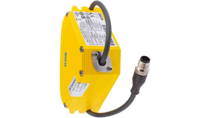 Sick V20W-0101000, autovelox a fascio singolo, rilevamento fino a 2,12 m, alloggiamento in alluminio, IP54, 90x50x90 mm.