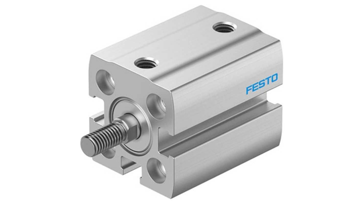 Cilindro pneumatico Festo ADN-S-12-30-A-P-A-F1A, doppio effetto, foro 12 mm, corsa 30 mm, alluminio anodizzato, M5.