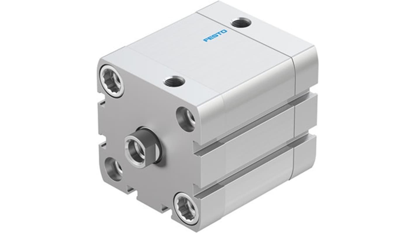 Cilindro pneumatico Festo ADN-50-35-I-PPS-A, doppio effetto, foro 50 mm, corsa 35 mm, collegamento G 1/8.