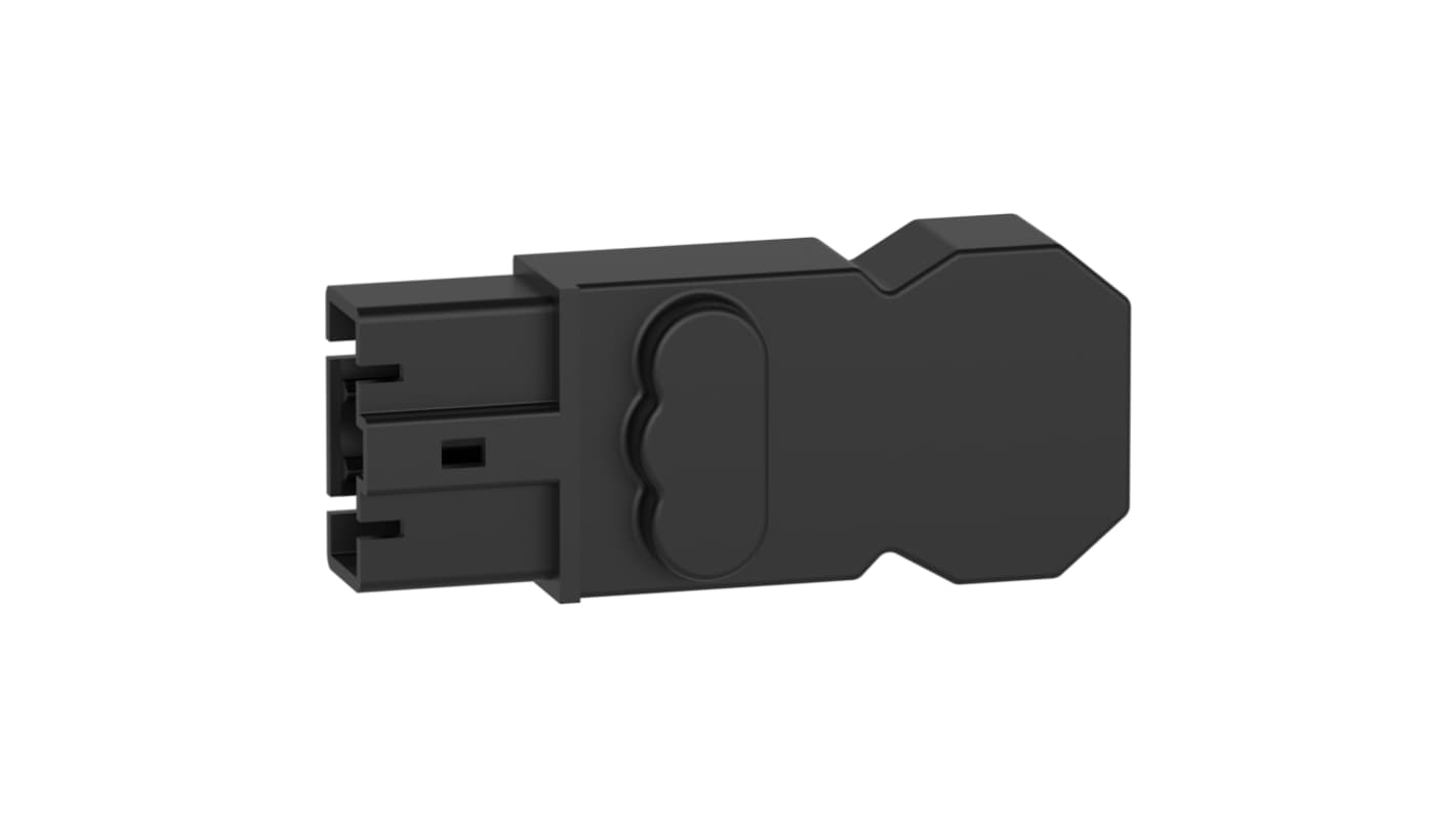 Connettore maschio Schneider Electric NSYLAMACM, 3 poli, montaggio su cavo, corrente 16A, protezione IP20, corpo in poliammide.