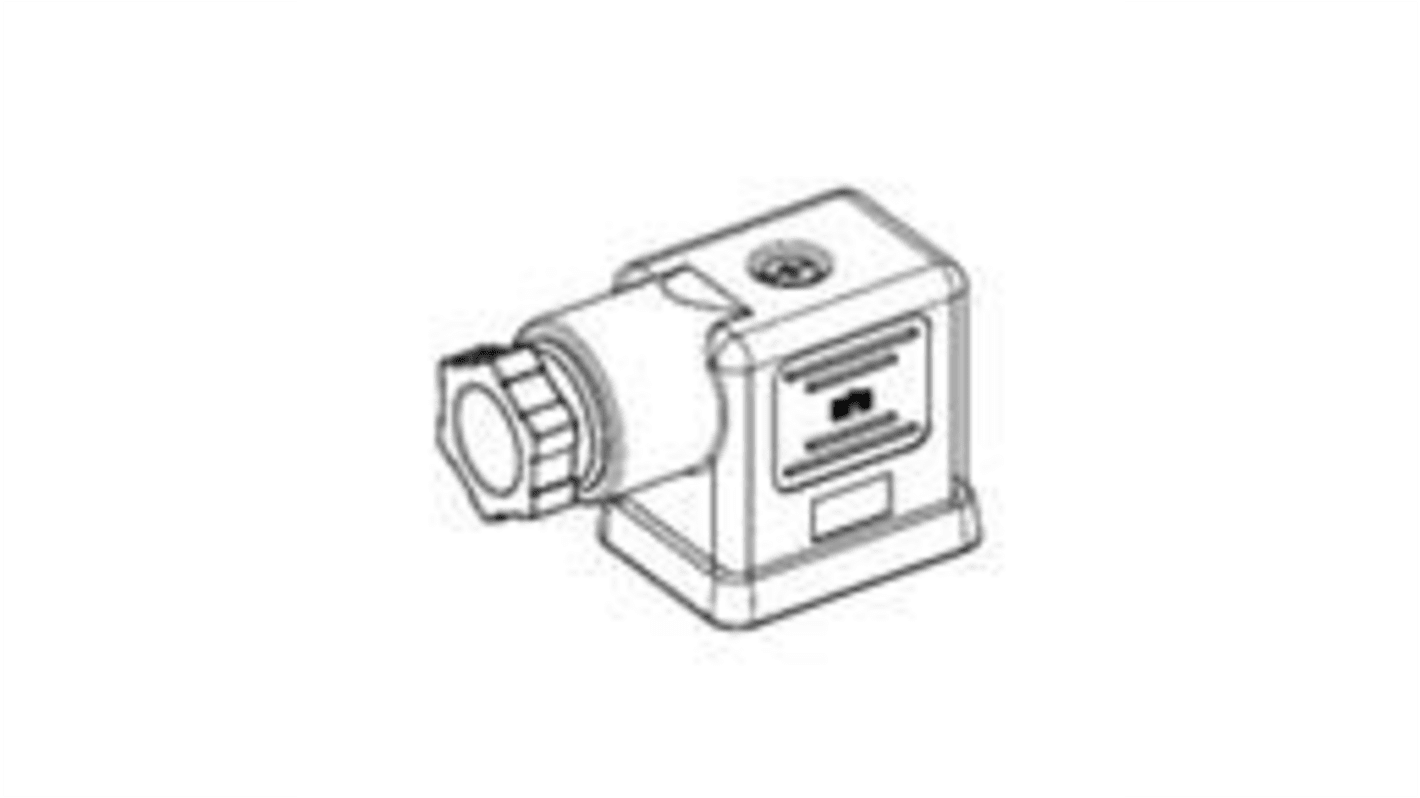 Connettore solenoide Molex 1210230229, progettato per conformità ambientale e materiali a basso contenuto di alogeni.
