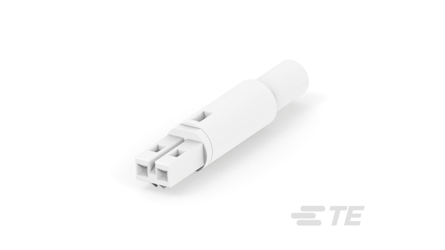 Cavo sensore-attuatore maschio TE Connectivity, 2 poli, 1,27 m, costruzione PBT, compatibile con vari connettori.