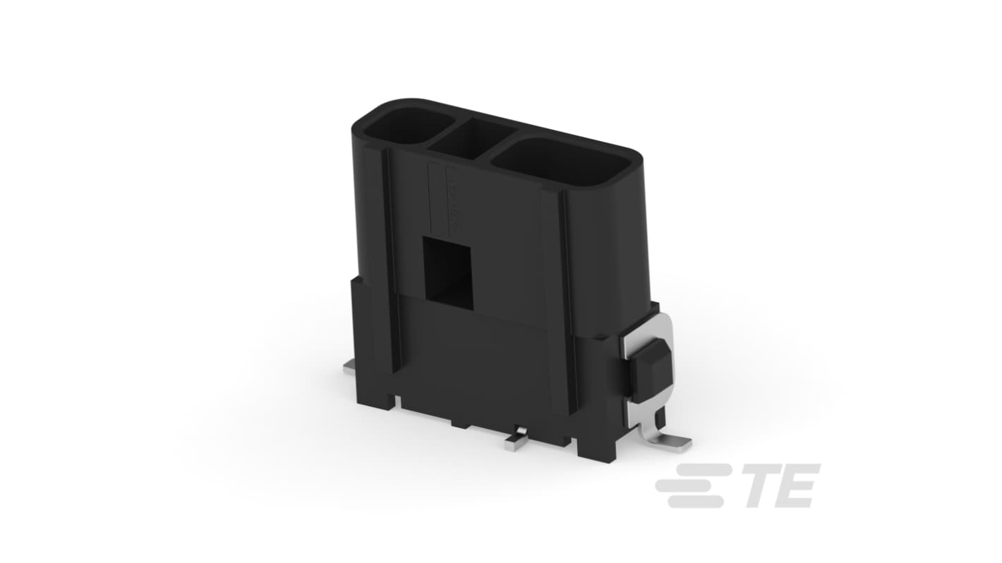 Connettore femmina TE Connectivity 2106053-4, 3 poli, montaggio superficiale, design sigillabile, corrente nominale 5A.