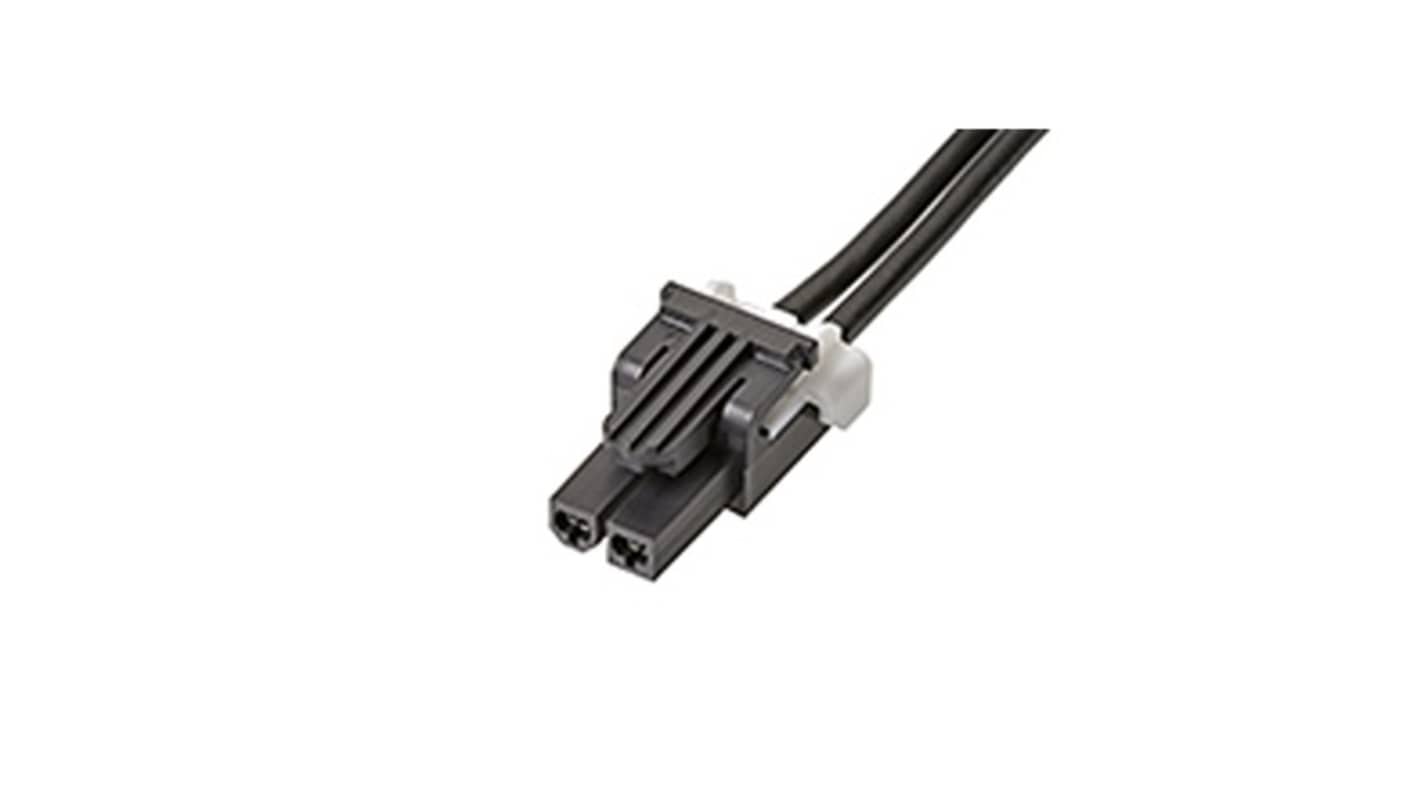 Cavo assemblato Molex 145135-0210, 1 m, con connettori Mini-Fit TPA2 femmina, progettato per applicazioni industriali.