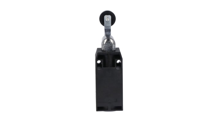 Interruttore di fine corsa Lovato KBE1S11, leva a rullo NO/NC, tensione 690V, corrente 10A, grado di protezione IP65, dimensioni 30mm x 108,5mm x 40mm.