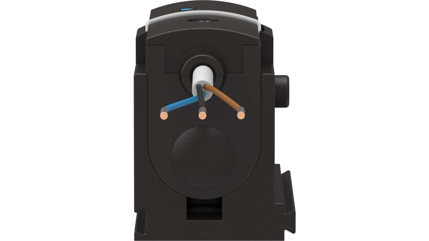 Sensore di pressione Festo SDE5-D2-O-Q6E-P-K, attacco 6 mm, IP40, max 2 bar, alimentazione 15-30 V cc, precisione 0,3%.