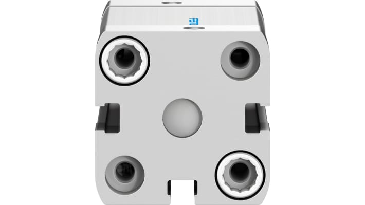 Cilindro pneumatico Festo ADN-25-25-I-P-A, doppio effetto, foro 25 mm, corsa 25 mm, montaggio verticale o orizzontale.