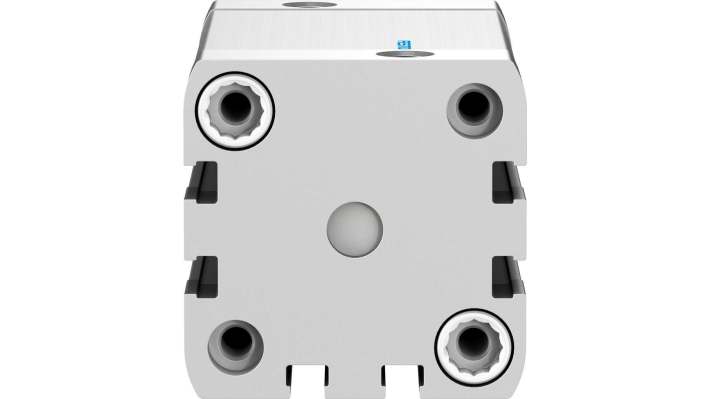 Cilindro pneumatico Festo ADN-40-50-I-PPS-A, doppio effetto, foro 40 mm, corsa 50 mm, filettatura G 1/8, max 10 bar.
