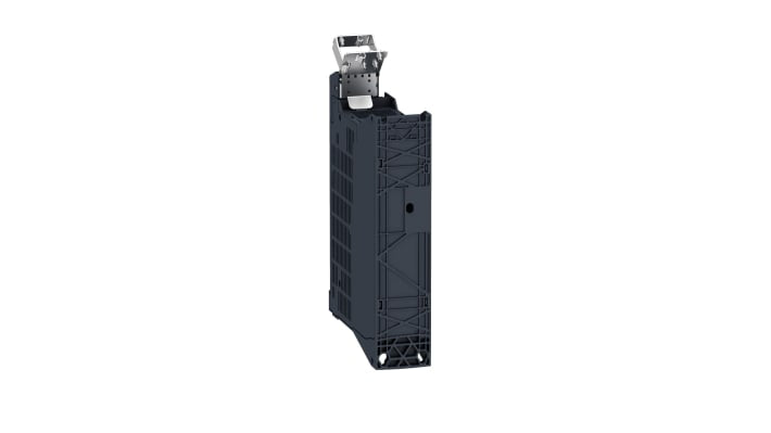 Avviatore a velocità variabile Schneider Electric ATV320U22M2B, potenza 2,2 kW, montaggio su guida DIN, dimensioni 245x60x325 mm.