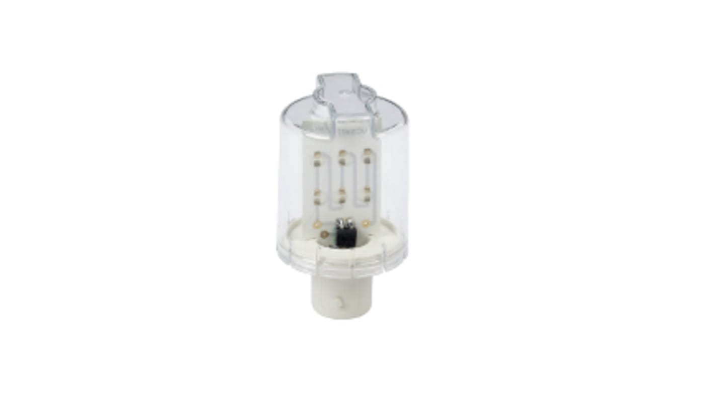 Bulbo Schneider Electric DL2EDB3SB con LED lampeggiante, segnalatore acustico 70-90 dB, cablaggio flessibile. Ideale per segnali visivi e acustici.