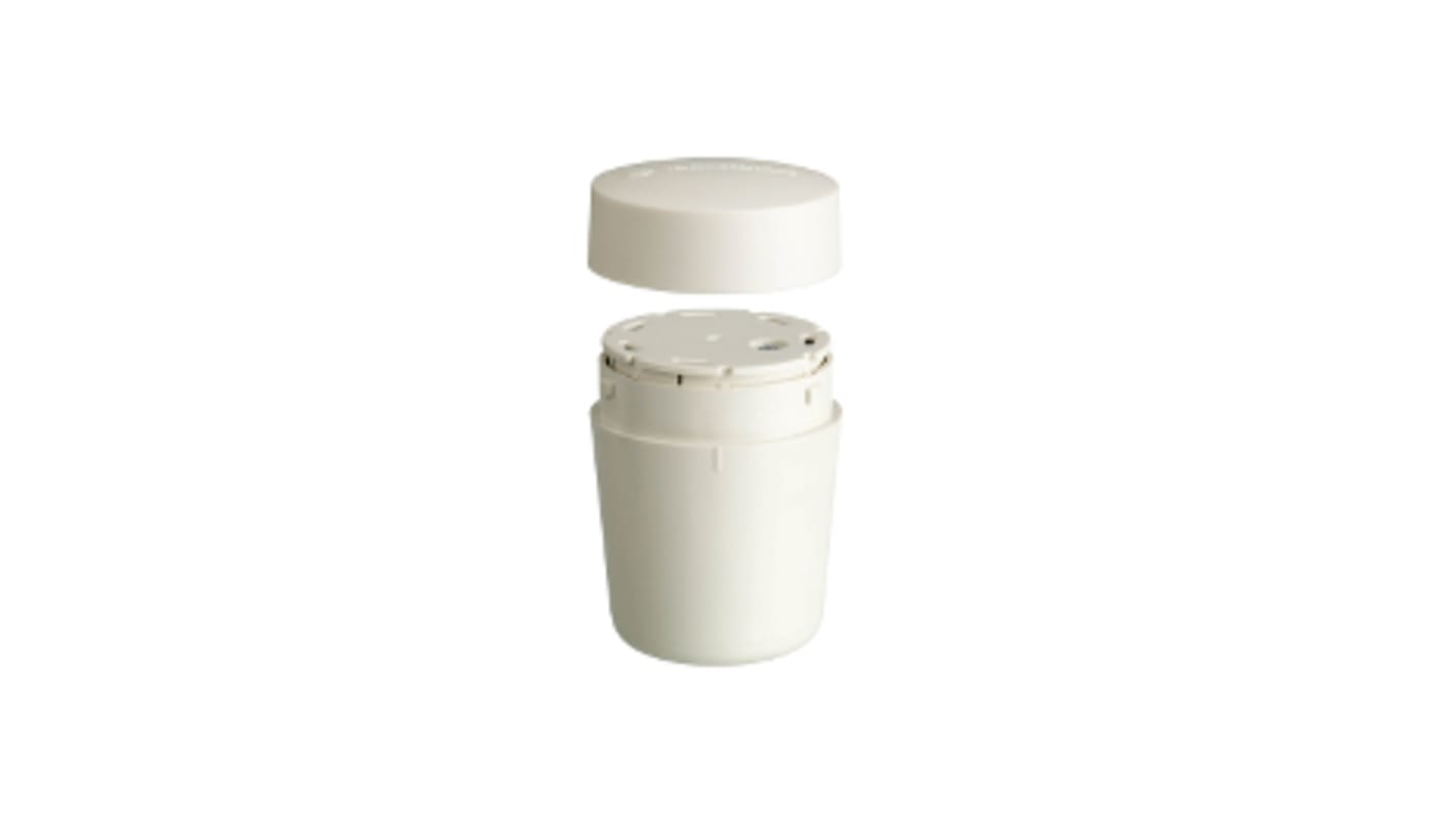 Torretta di segnalazione Schneider Electric XVMC21 con lenti Bianco e LED intercambiabili per montaggio modulare. Ideale per segnalazioni chiare in ambienti industriali.