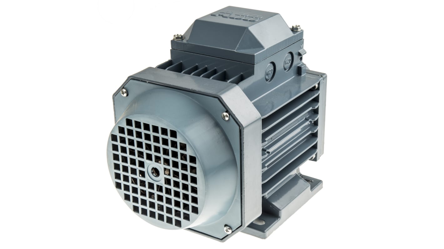 Motore trifase ABB 3GAA131130-ADK, potenza 7,5 kW, montaggio su flangia, classe di efficienza IE3, grado di protezione IP55.