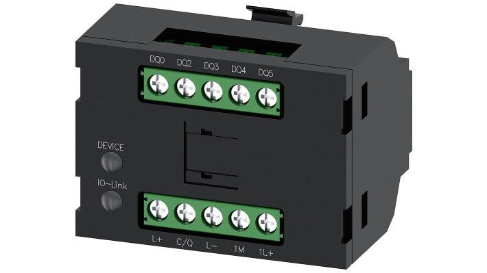 Chiave per interruttore a chiave Siemens 3SU1400-1GD10-1AA0, 5 interruttori programmabili, montaggio su piastra frontale, 24 V C.C.