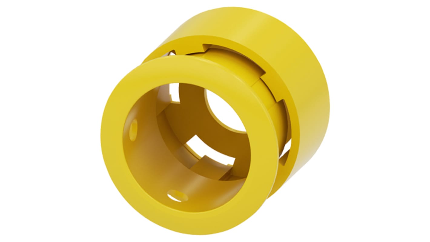 Collare protettivo Siemens per pulsante a fungo Emergency Stop, 40 mm, compatibile con SIRIUS ACT, colore giallo.